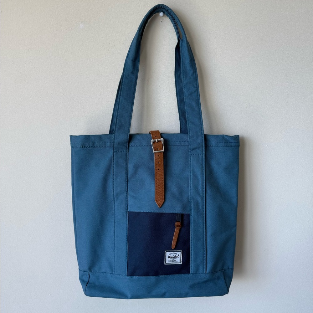 Herschel Supply Company Two-Tone Blue Tote
